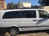 Mercedes Vito W639 2004–2014 Svarta takrails Skyport (massiv metall) foto 9