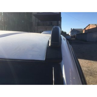 Svarta takrails Skyport (massiv metall) Mercedes Viano 2004–2014 foto 4