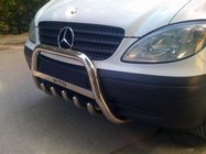 Mercedes Viano 2004–2014 Frontbåge WT003/004 (rostfritt stål) 60 mm, med text foto 1