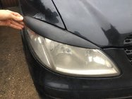 Mercedes Vito W639 2004–2014 Raka strålkastarögonlock (2004-2010, 2 st, plast) Mattsvart foto 16