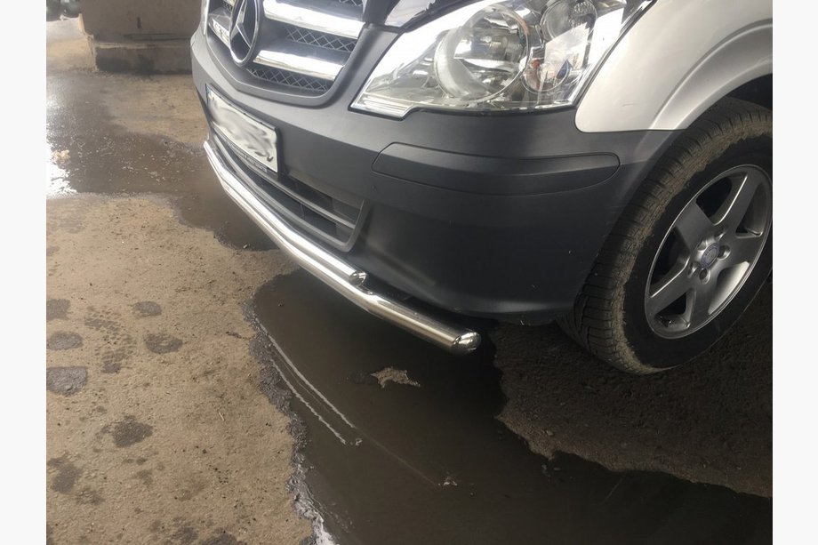Mercedes Vito W639 2004–2014 Främre frontbåge ST014 (rostfritt) 2004-2010, Ø51 ↗ Ø42 mm Foto 7