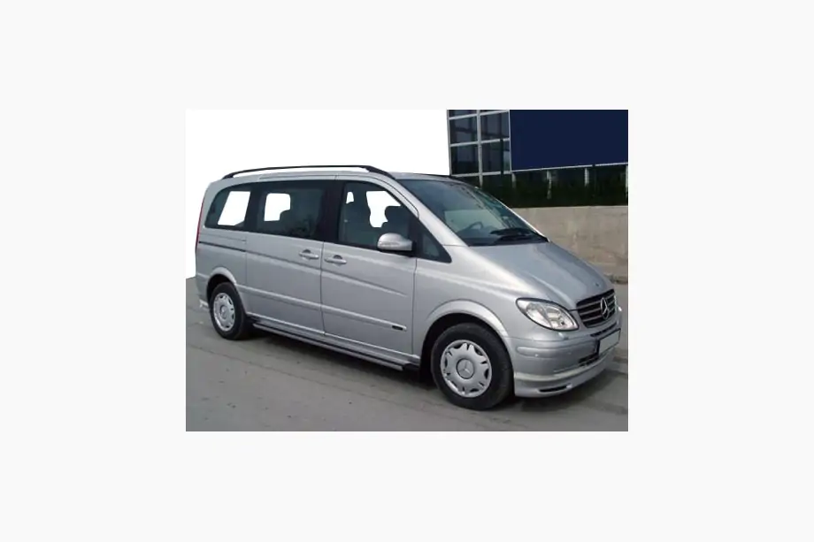Mercedes Viano 2004–2014 Frontläpp till stötfångare Brabos Style (för lackering) Image