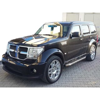 Sidosteg BlackLine (2 st, aluminium) Dodge Nitro 2006–2011