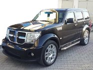 Dodge Nitro 2006–2011 Sidosteg BlackLine (2 st, aluminium) foto 1