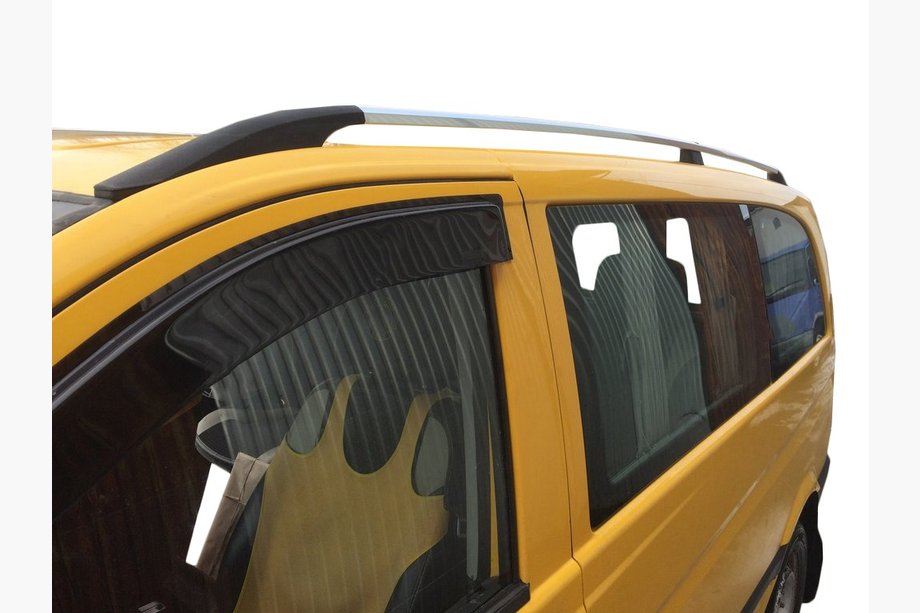 Mercedes Viano 2004–2014 Kromade takrails DDU (plastfötter) Lång hjulbas (EXTRALONG) Image