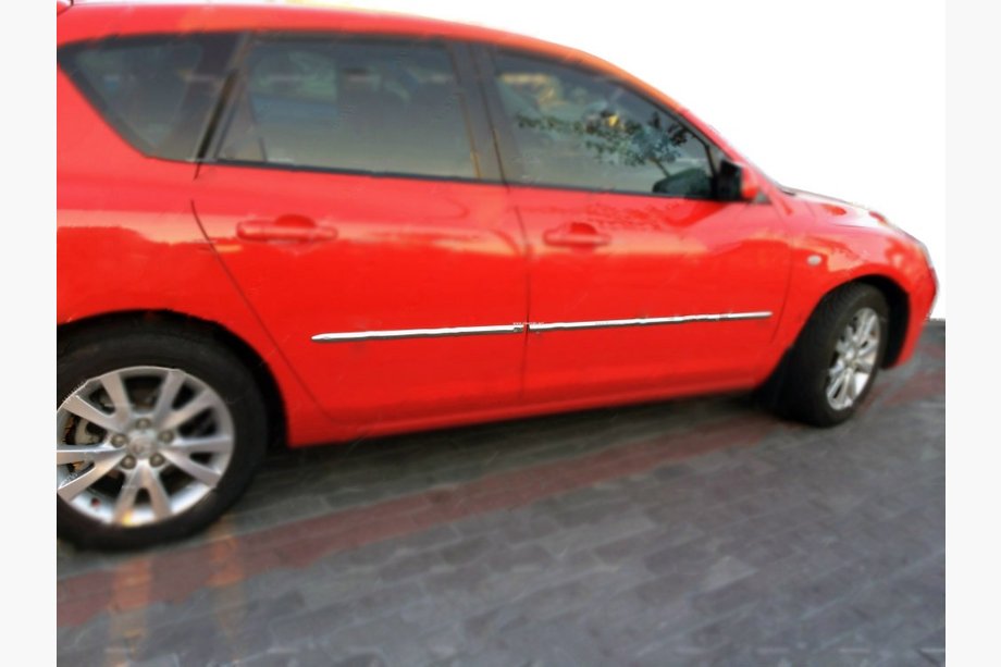 Mazda 3 2003–2009 Dörrlister (4 st, rostfritt stål) Image