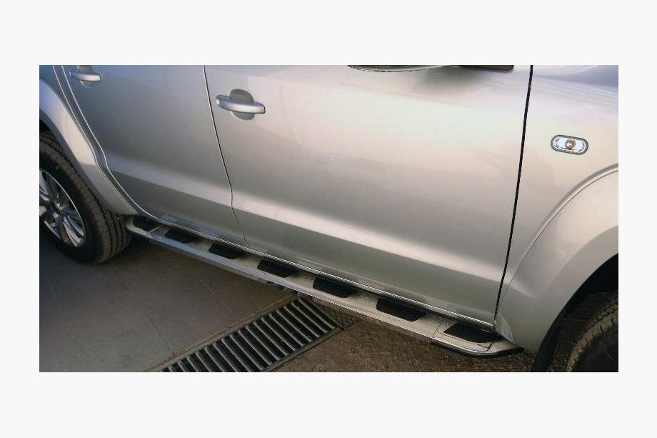 Audi Q3 2011–2019 Sidotrösklar Vison (2 st, aluminium / rostfritt stål) Image