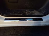 Opel Vivaro 2001–2015 Instegslister Laser-style (2 st, stål) foto 2