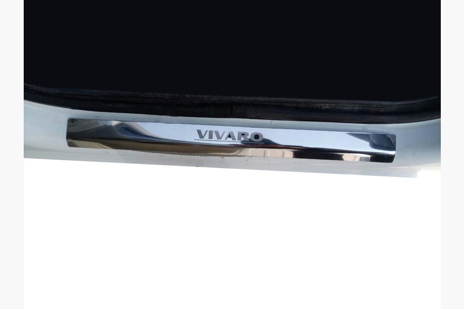 Opel Vivaro 2001–2015 Instegslister Laser-style (2 st, stål) Image