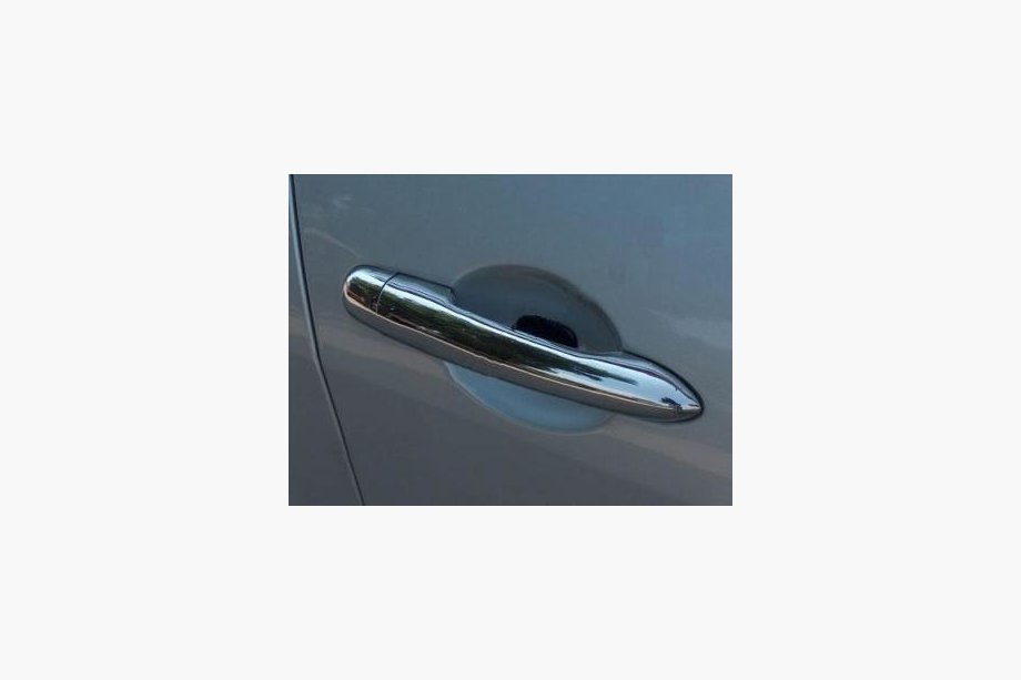 Renault Megane II 2004–2009 Dörrhandtagskåpor (4 st, rostfritt stål) Image