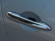 Renault Megane II 2004–2009 Dörrhandtagskåpor (4 st, rostfritt stål) foto 1