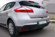 Renault Megane III 2009–2016 Kantlist till bagagelucka (HB, rostfritt stål) foto 2