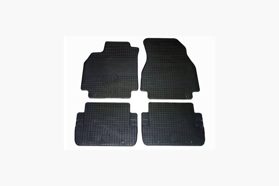 Renault Megane II 2004–2009 Original gummimattor (4 st, Doma) Image