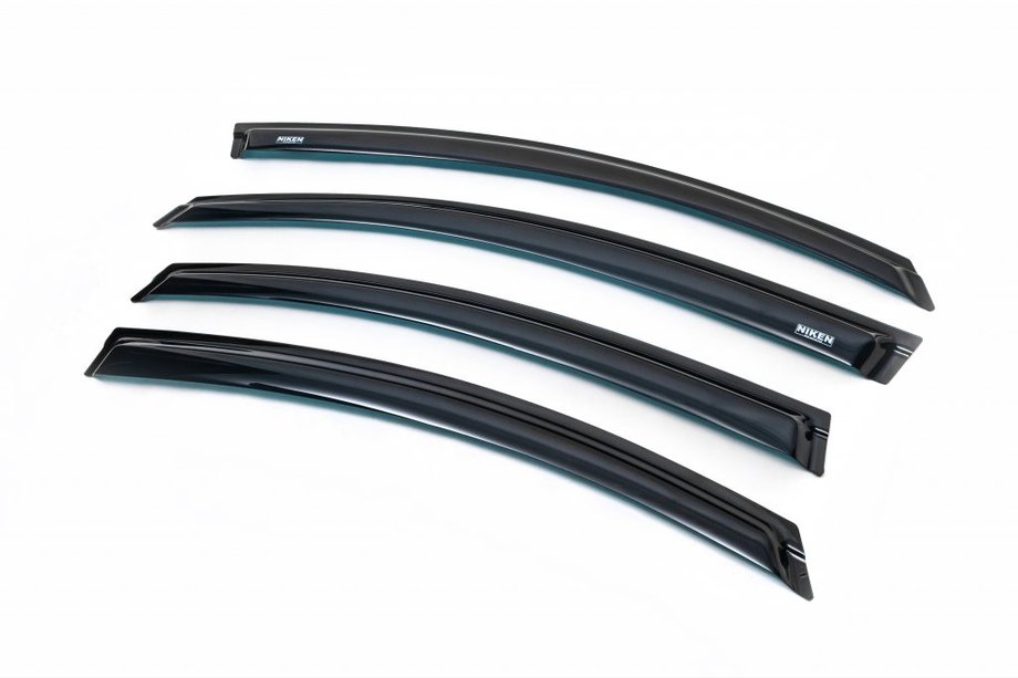 Mazda 6 2008–2012 Vindavvisare för fönster (4 st, Niken) Image