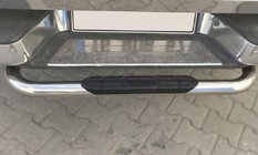 Mercedes X class 2017–2020 Bakre skyddsbåge Omsa (rostfritt stål) 70 mm foto 1