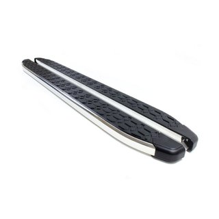 Sidosteg BlackLine (2 st, aluminium) foto 2