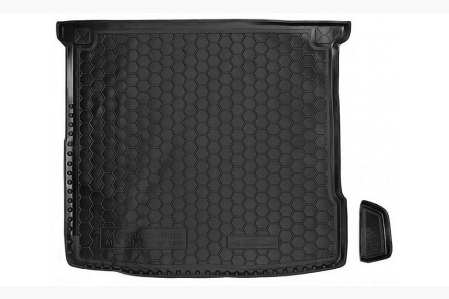 Mercedes GLE/ML class W166 2011–2018 Gummimatta för bagageutrymmet Image