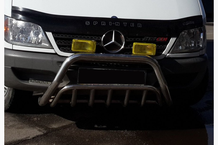 Mercedes Sprinter W901/902/903/904/905 1995–2006 Frontbåge WT002 (rostfritt) Image