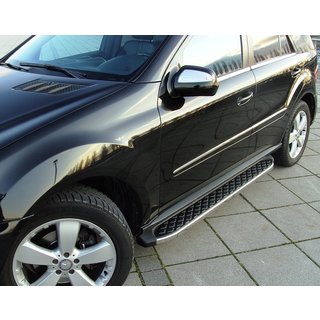 Sidosteg BlackLine (2 st, aluminium) foto 1