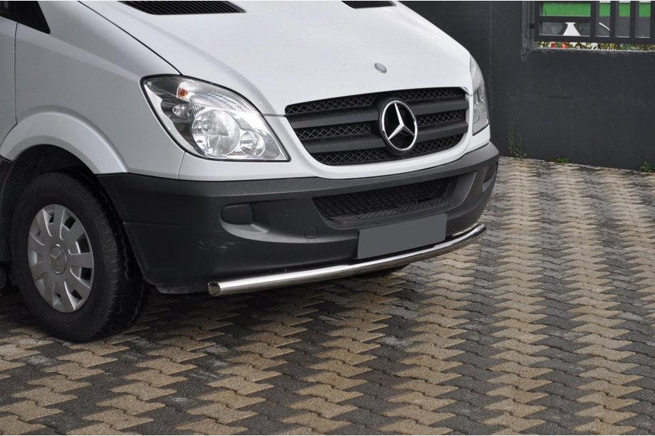 Mercedes Sprinter W906 2006–2018 Främre nedre skyddsbåge ST008 (rostfritt) 2006-2013, 70 mm Image
