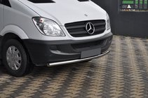 Mercedes Sprinter W906 2006–2018 Främre nedre skyddsbåge ST008 (rostfritt) 2006-2013, 70 mm foto 1