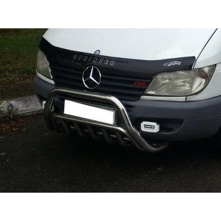 Frontbåge WT002 (rostfritt) Mercedes Sprinter W901/902/903/904/905 1995–2006 foto 3