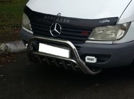 Mercedes Sprinter W901/902/903/904/905 1995–2006 Frontbåge WT002 (rostfritt) foto 3