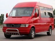 Mercedes Sprinter W901/902/903/904/905 1995–2006 Frontbåge WT008 (rostfritt stål) foto 1