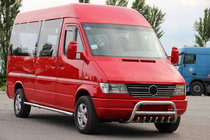 Mercedes Sprinter W901/902/903/904/905 1995–2006 Frontbåge WT008 (rostfritt stål) foto 3