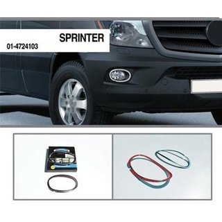 Dimljusramar 2013↗ (2 st, rostfritt) Mercedes Sprinter W906 2006–2018 foto 3