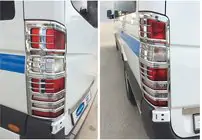 Mercedes Sprinter W906 2006–2018 Bromsljuskåpor (2 st, plast) foto 1