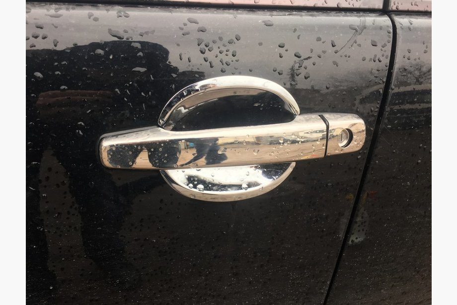 Mercedes E-class W210 1995–2002 Dörrhandtagskåpor (4 st, rostfritt stål) OmsaLine – italienskt rostfritt stål Image