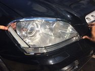 Mercedes ML W164 2005–2011 Kromlister till strålkastare (2 st, plast) foto 1