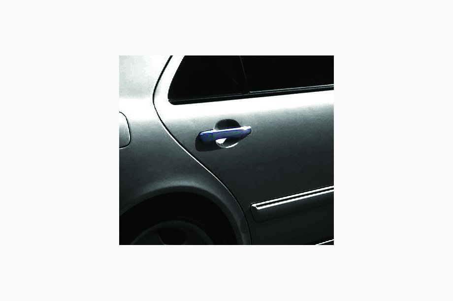 Mercedes E-class W210 1995–2002 Kromade handtagskåpor (4 st, plast) Image