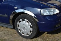 Opel Astra G Classic 1998–2012 Hjulhuslister (4 st, rostfritt stål) foto 1