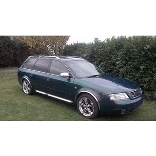 Hjulhuslister (4 st, rostfritt stål) Audi A6 C5 1997–2001 foto 4
