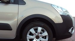 Citroen Berlingo 2008–2018 Hjulhuslister (4 st, svarta) För 2 sidodörrar, plast foto 8