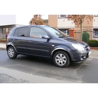 Hjulhuslister (4 st, rostfritt stål) Hyundai Getz 2002– foto 1