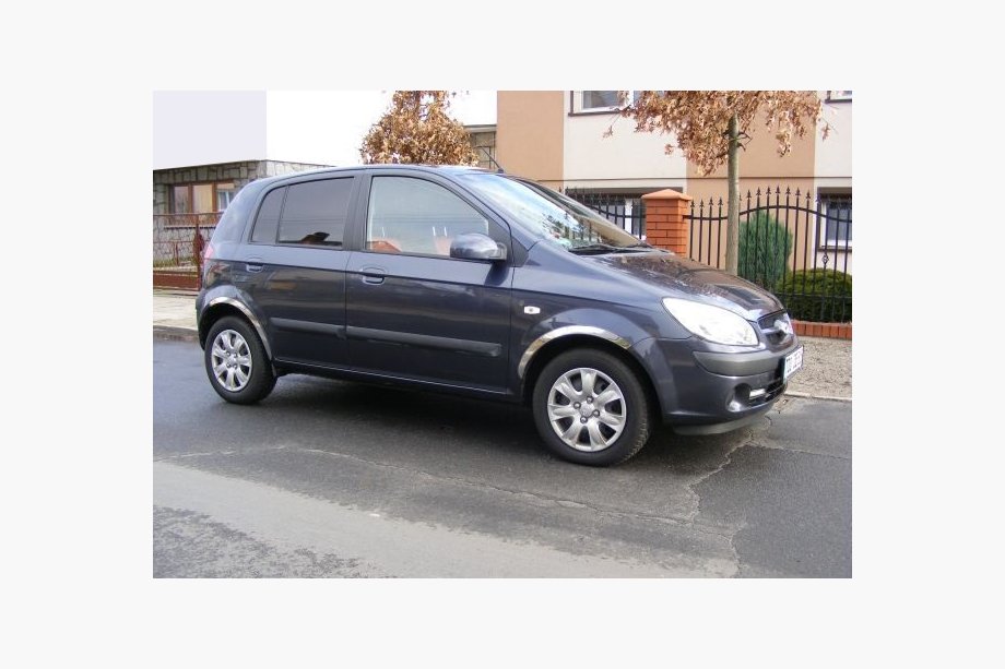 Hyundai Getz 2002– Hjulhuslister (4 st, rostfritt stål) Image