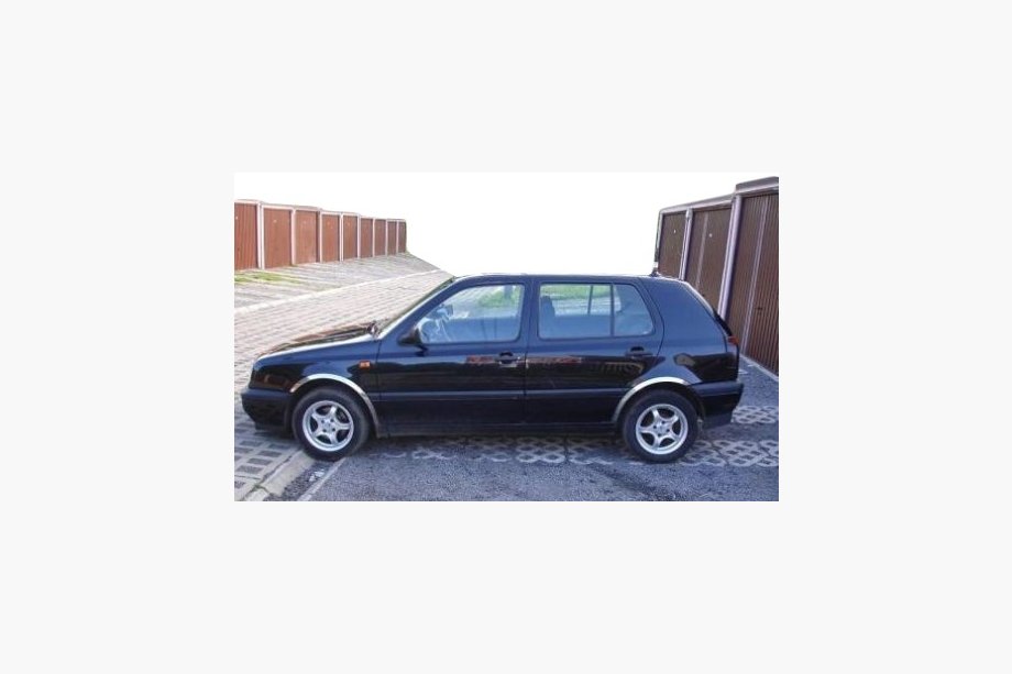 Volkswagen Golf 3 1991–2001 Hjulhuslister (4 st, rostfritt stål) Image