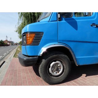 Hjulhuslister (4 st, rostfritt stål) Mercedes T1 (207-410) 1977–1995 foto 1