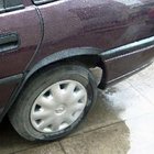 Opel Vectra A 1987–1995 Hjulhuslister (4 st, svarta) foto 1