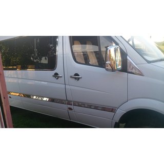 Dörrlister (rostfritt stål) Volkswagen Crafter 2006–2016 foto 4