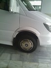 Mercedes Sprinter W906 2006–2018 Smala hjulhuslister (4 st, rostfritt stål) Carmos - turkiskt stål foto 2