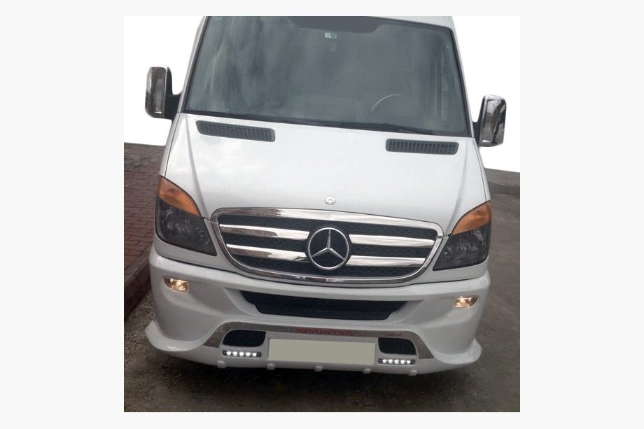 Mercedes Sprinter W906 2006–2018 Grillister (2006-2013, rostfritt) OmsaLine - Italienskt rostfritt stål Foto 6