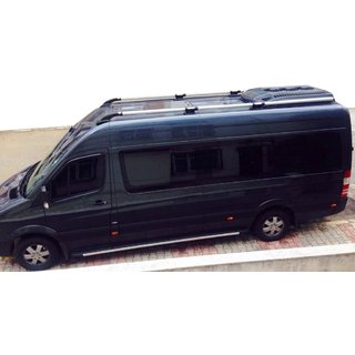Takrails Shark (svarta fötter) Mercedes Sprinter W906 2006–2018 foto 1