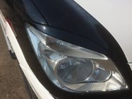Mercedes Sprinter W906 2006–2018 Raka strålkastarlock (svarta, ABS, 2006-2013) Mattsvart foto 2