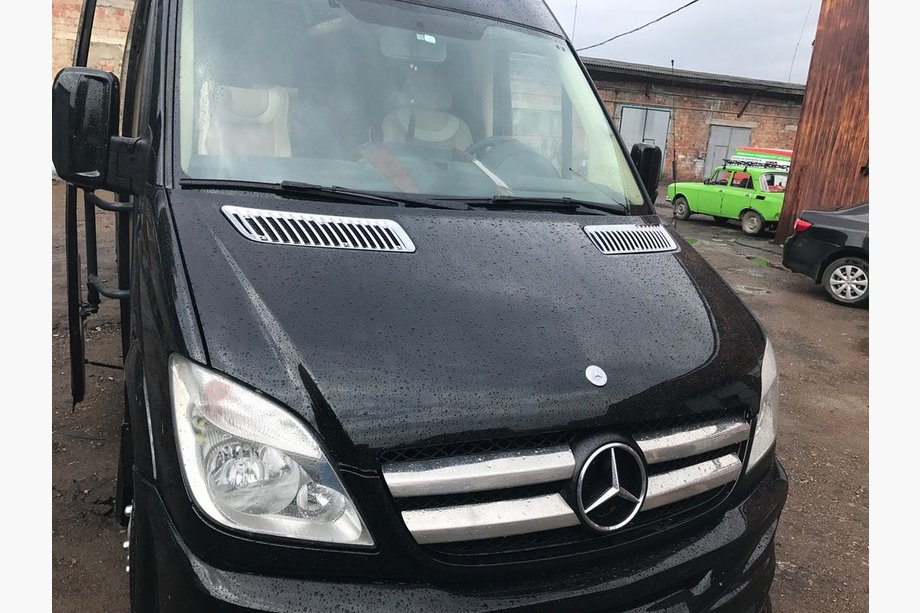 Mercedes Sprinter W906 2006–2018 Grillister (2006-2013, rostfritt) Carmos - turkiskt stål Image