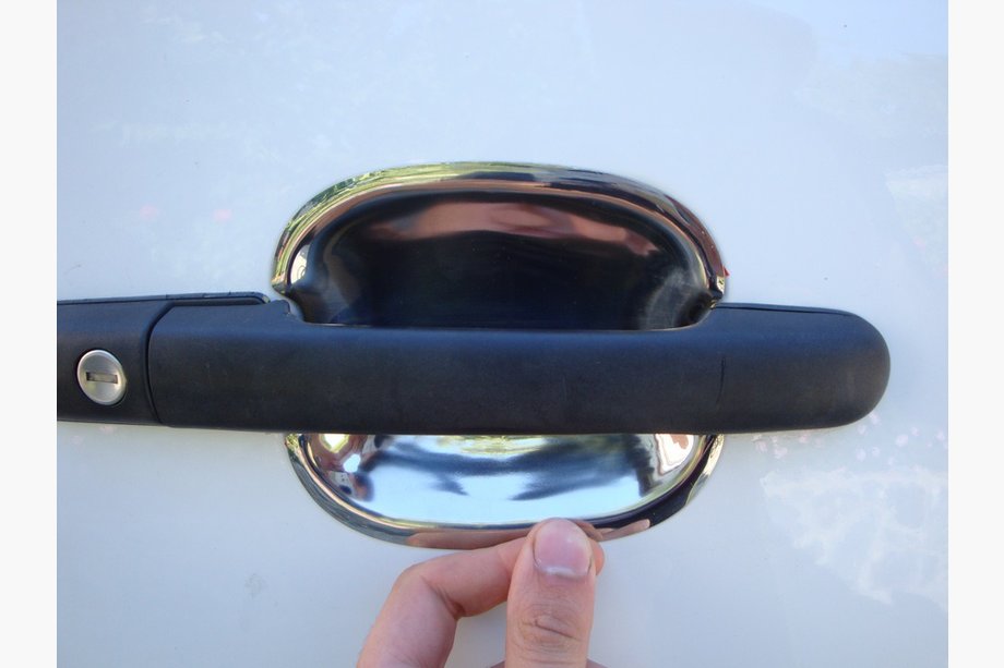 Volkswagen LT 1995–2006 Skydd under dörrhandtag (4 st, rostfritt) Image