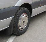 Mercedes Sprinter W906 2006–2018 OEM hjulsidor i rostfritt stål (för enkel axel, 4 st) foto 4